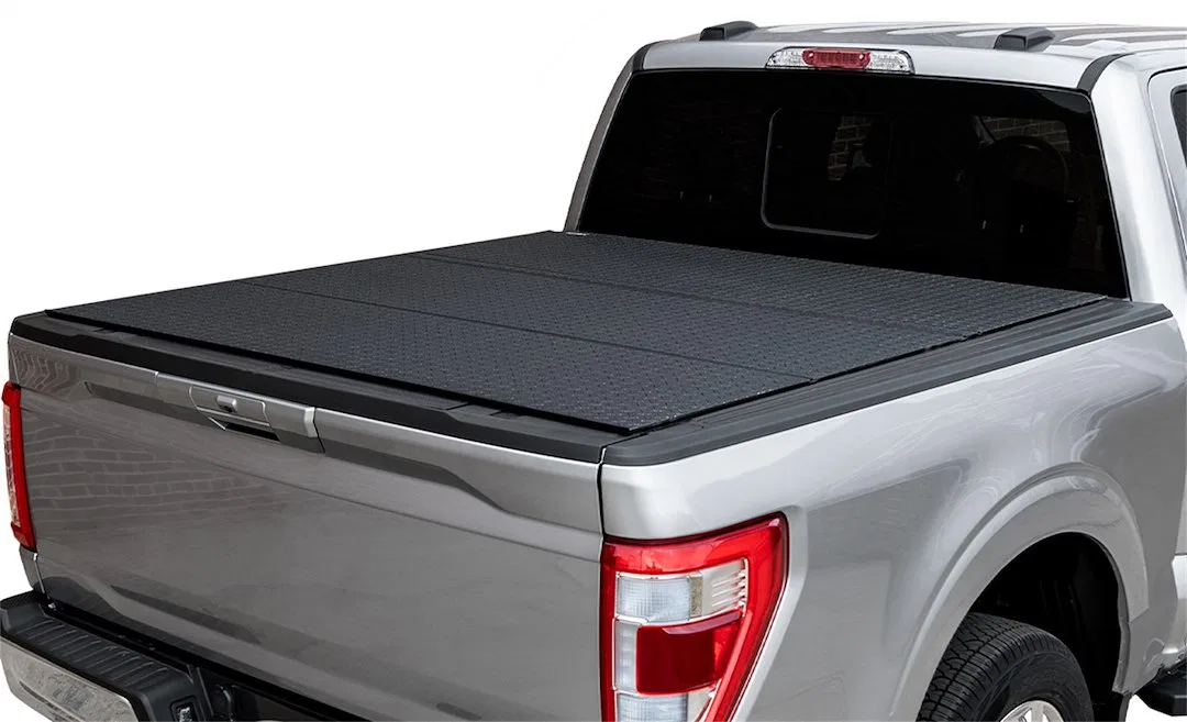 B4010039 – ACCESS Tonneau Cover, Hard Fold With Latching System Low Profile 2 Folds/ 3 Panels Black Diamond Mist Fini...